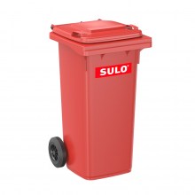 Пластиковый контейнер Sulo 120 л, красный